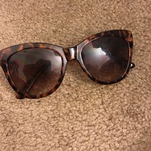 Cheetah Print Glasses